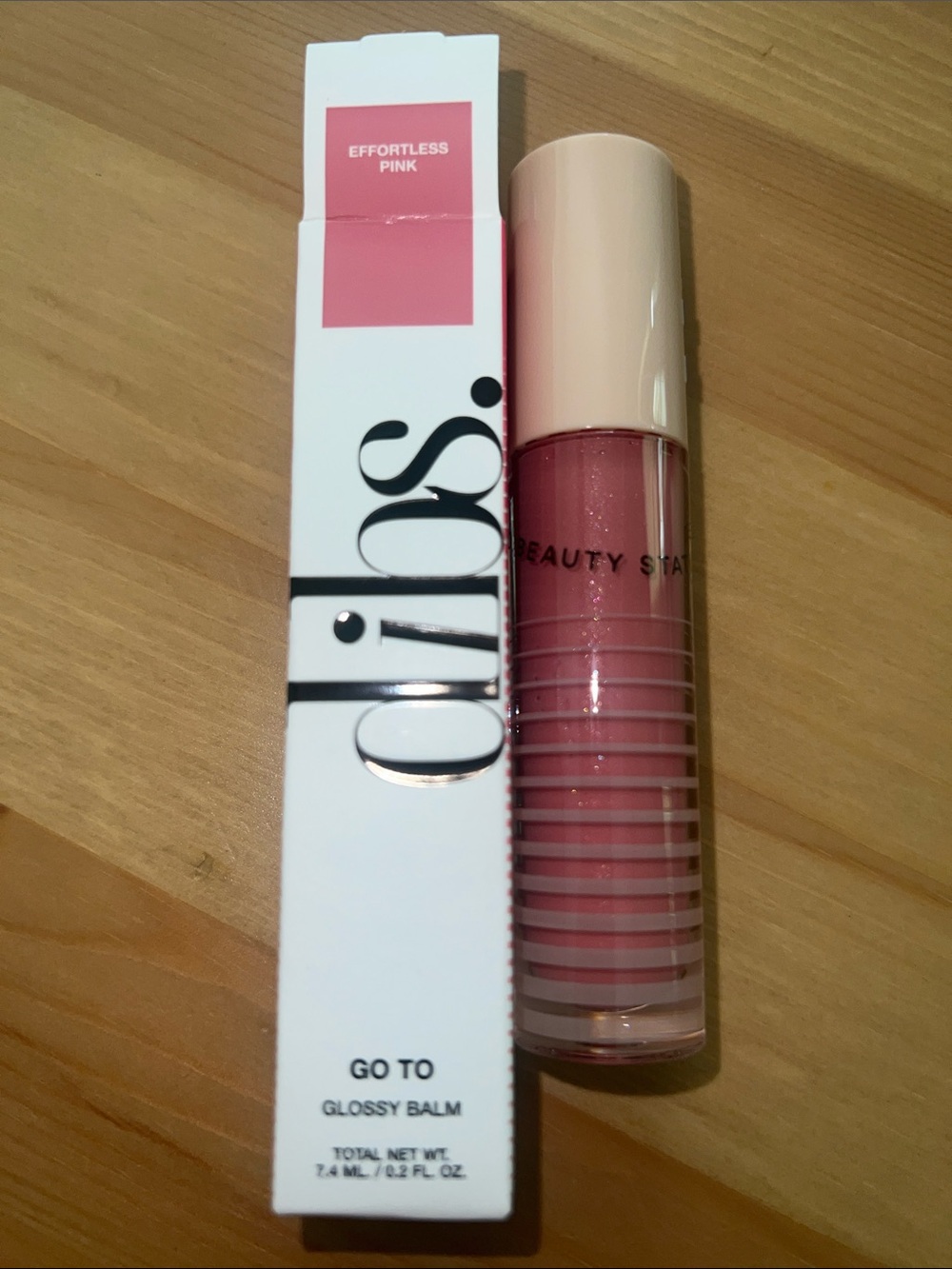 Dibs Go To Glossy Balm - Effortless Pink